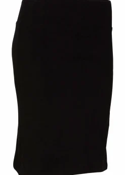 bonprix Nachhaltigere Materialien|Röcke|Jersey-Rock mit Radlerhose schwarz