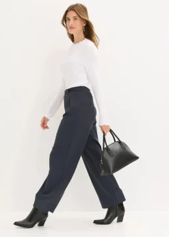 bonprix Bekleidung·Kleider|Jersey-Schlupfhose nachtblau