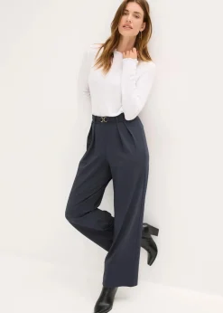 bonprix Bekleidung·Kleider|Jersey-Schlupfhose nachtblau