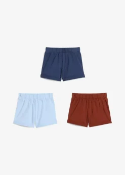 Jerseyshorts aus reiner Bio-Baumwolle (3er Pack)|bonprix Hot