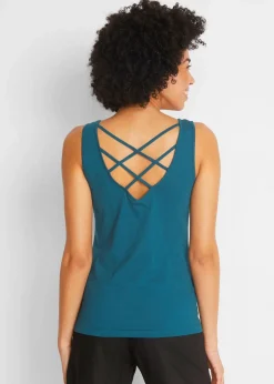 Jersey-Top aus reiner Bio-Baumwolle|bonprix Outlet