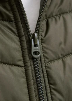 J&J Rebel Große Größen|Jacken & Mäntel|JJ REBEL Hybrid-Jacke in Regular Fit dunkeloliv