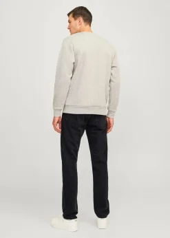 J&J Rebel Große Größen|Marken|JJ REBEL Jeans aus reiner Baumwolle, Relaxed Fit schwarz denim