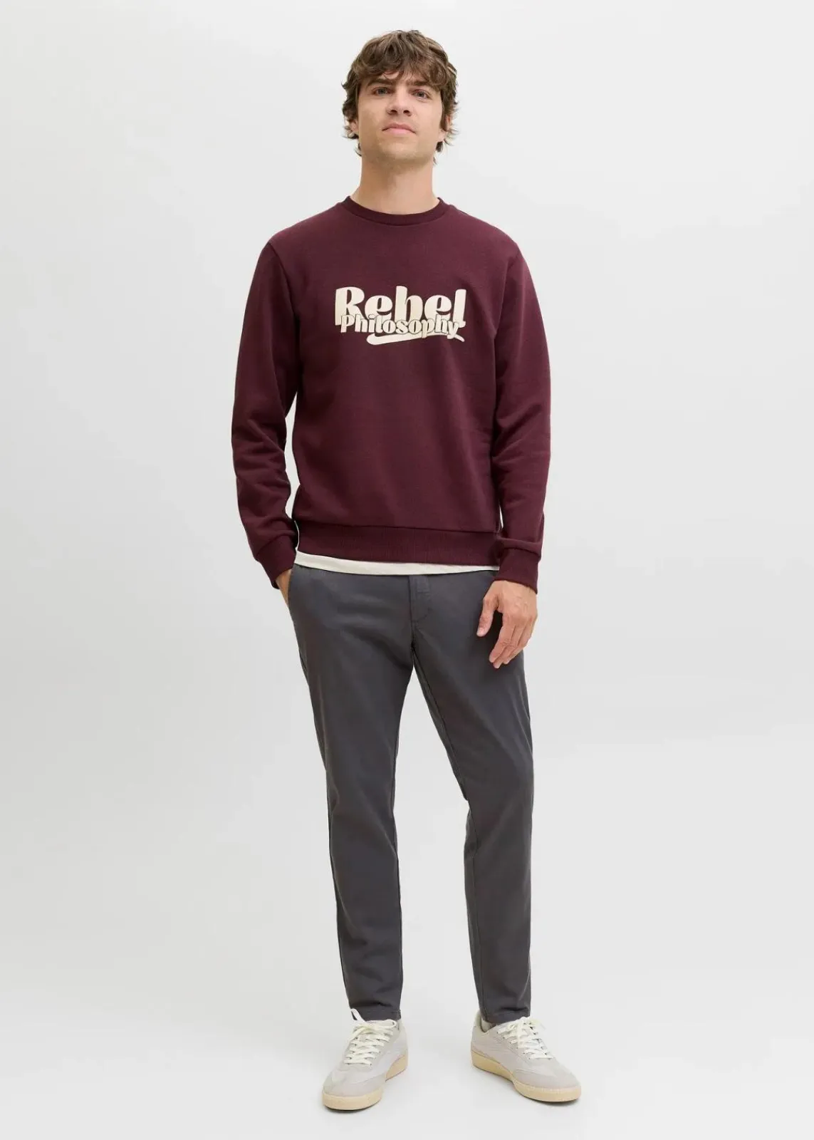 JJ REBEL Sweatshirt in Regular Fit|J&J Rebel Clearance