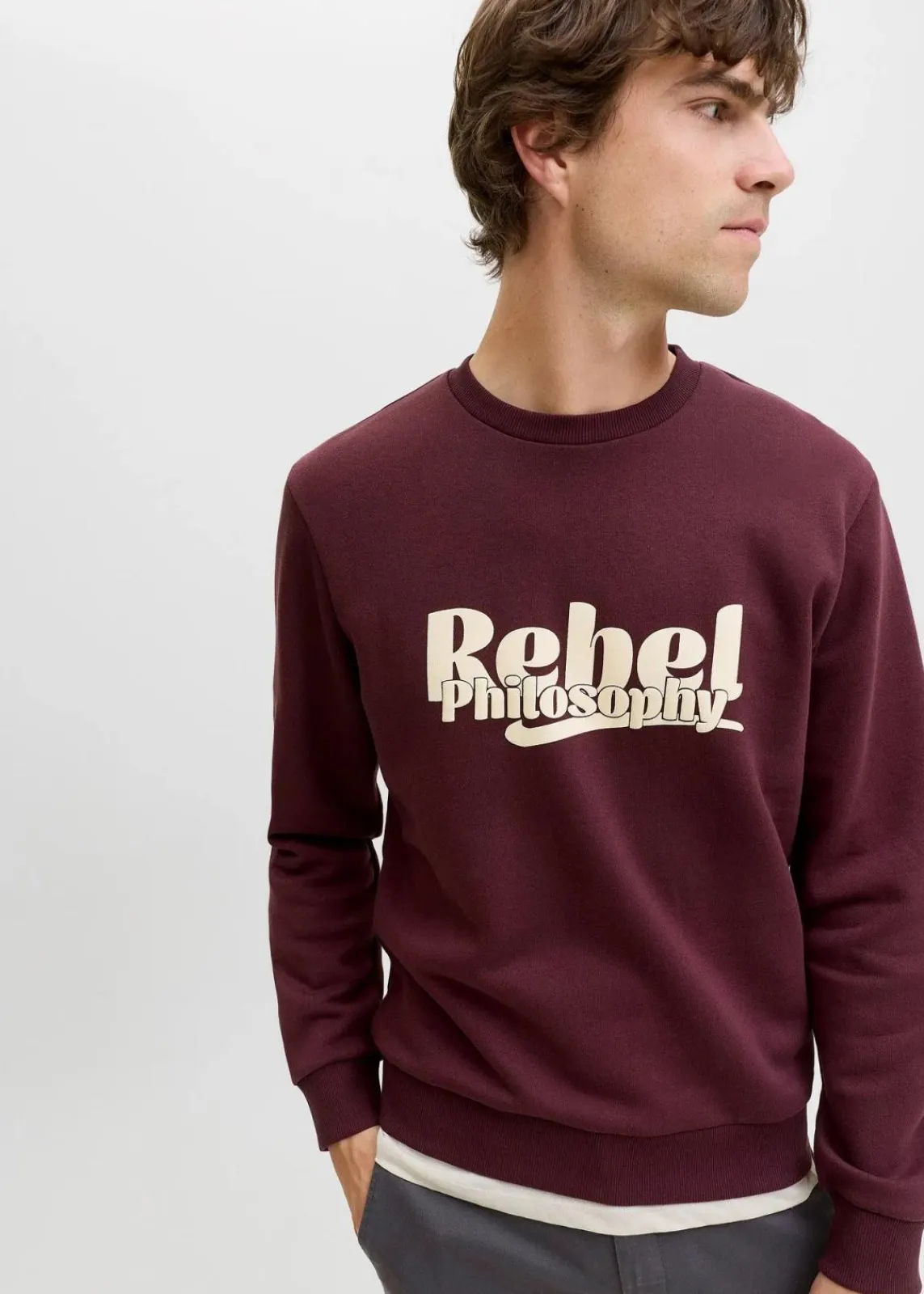 JJ REBEL Sweatshirt in Regular Fit|J&J Rebel Clearance