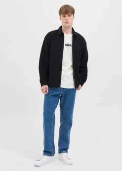 J&J Rebel Große Größen|Marken|JJ REBEL T-Shirt aus reiner Baumwolle wollweiß