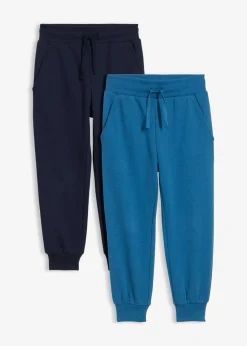 Jogginghose aus weichem Baumwoll-Mix (2er Pack)|bonprix Clearance
