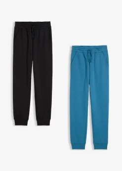 Jogginghose aus weichem Baumwoll-Mix (2er Pack)|bonprix