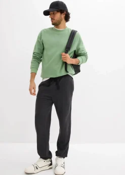 bonprix Große Größen|Basics|Jogginghose (2er Pack) schwarz+anthrazit meliert