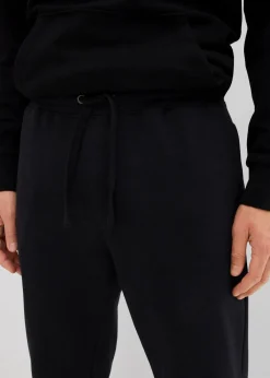 bonprix Große Größen|Basics|Jogginghose, Loose Fit schwarz