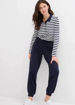 Jogginghose mit elastischem Bund|bonprix