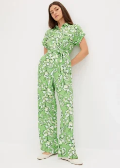Jumpsuit aus fließendem Viskose-Mix|bonprix Best