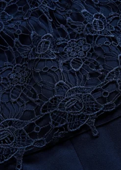 Jumpsuit aus softem Scuba mit Spitze|bonprix Clearance