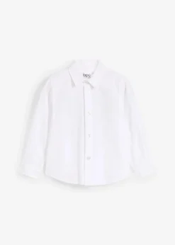 Jungen Langarmhemd mit Weihnachtsmotiv|bonprix Hot