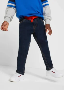 bonprix Jungen 9-16 Jahre·Bademode|Jungen 9-16 Jahre·Jacken & Outdoor|Jungen Thermojeans mit Jerseyfutter dunkelblau denim