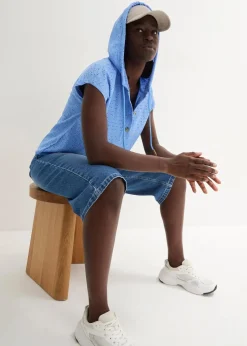 Kapuzen-Henleyshirt|bonprix Sale