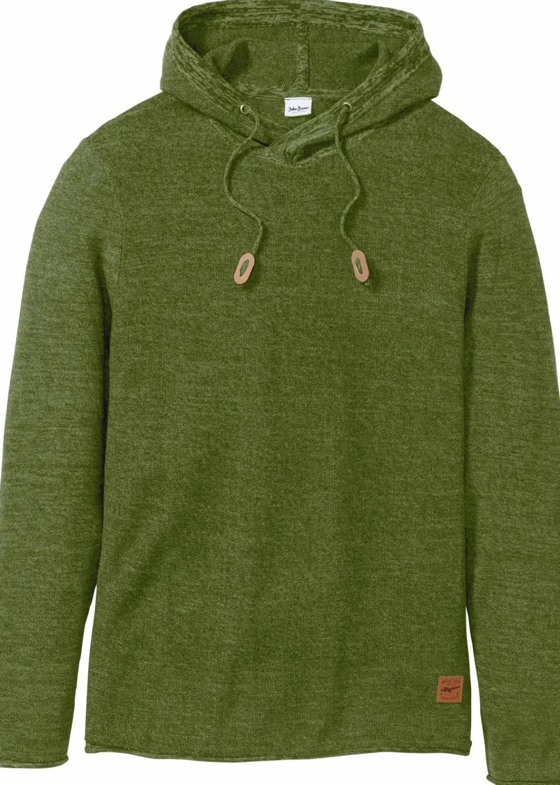 Kapuzenpullover aus weichem Baumwollmix|bonprix New