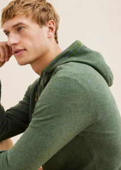 Kapuzenpullover aus weichem Baumwollmix|bonprix New