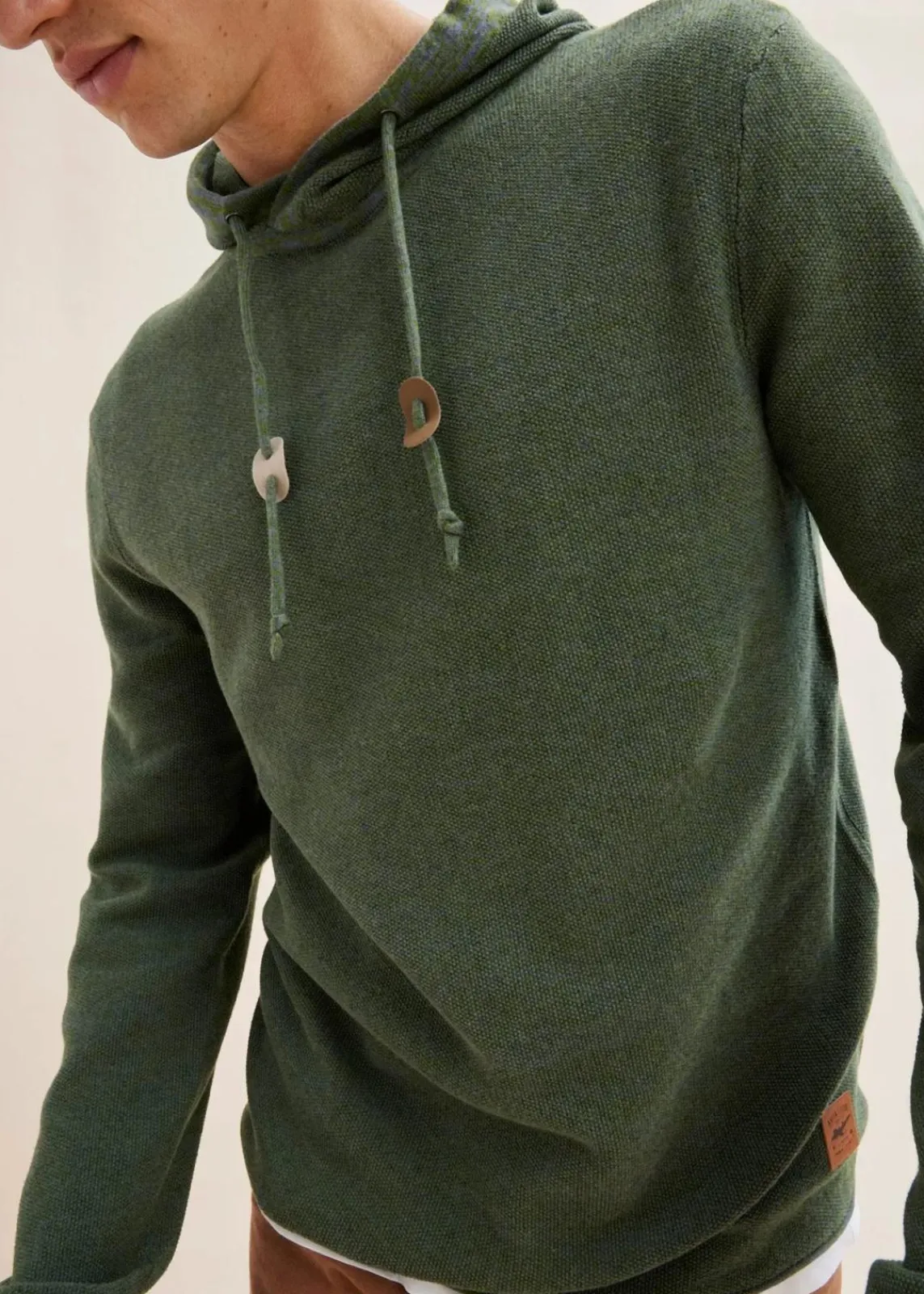 Kapuzenpullover aus weichem Baumwollmix|bonprix New