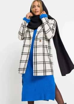 bonprix Schals & Tücher|Schuhe & Accessoires In Spezialgrößen·Tücher & Ponchos|Kapuzenschal mit Glitzereffekt schwarz