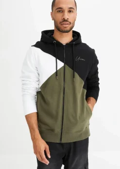 Kapuzen-Sweatjacke aus reiner Bio-Baumwolle|bonprix Outlet