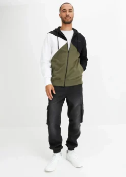 Kapuzen-Sweatjacke aus reiner Bio-Baumwolle|bonprix Outlet