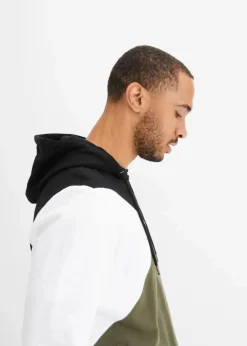 Kapuzen-Sweatjacke aus reiner Bio-Baumwolle|bonprix Outlet