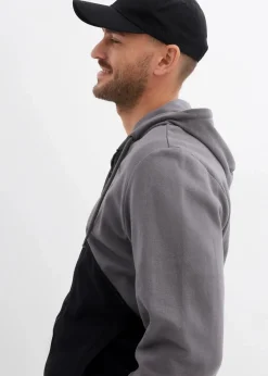 Kapuzen-Sweatjacke aus reiner Bio-Baumwolle|bonprix Outlet