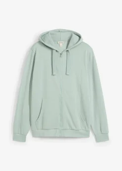 Kapuzen-Sweatjacke mit Reißverschluss|bonprix Clearance