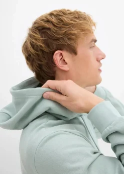 Kapuzen-Sweatjacke mit Reißverschluss|bonprix Clearance