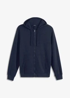 Kapuzen-Sweatjacke mit Reißverschluss|bonprix Clearance