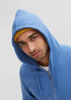 Kapuzen-Sweatjacke mit Reißverschluss|bonprix