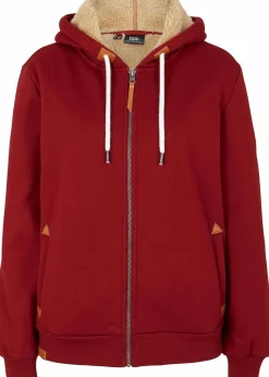 Kapuzen-Sweatjacke mit Teddyfutter|bonprix Best