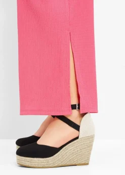 bonprix Pumps|Keilpumps in Bast-Optik schwarz