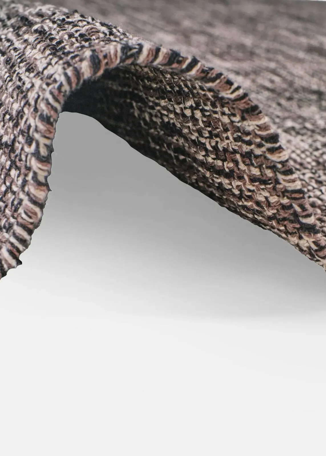 bonprix Flachgewebe-Teppiche|Kelim-Teppiche|Kelim-Teppich mit Fransen anthrazit