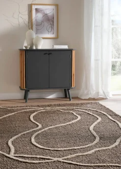 Kelim-Teppich mit moderner Musterung|bonprix Discount