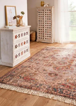 bonprix Kelim-Teppiche|Flachgewebe-Teppiche|Kelim-Teppich mit orientalischer Musterung bunt