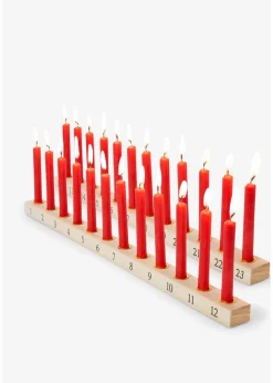 bonprix Weihnachtsdeko & -Textilien·Adventskalender|Weihnachtsdeko & -Textilien·Dekoration|Kerzen-Adventskalender natur