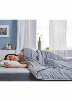 bonprix Bettdecken|Bettdecken|Kühlende Decke hellgrau