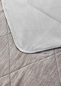 bonprix Laken & Matratzenauflagen|Laken & Matratzenauflagen|kühlendes Spannbettlaken grau