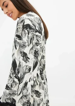 Kimono Bademantel aus softem Viskose-Mix|bonprix Clearance