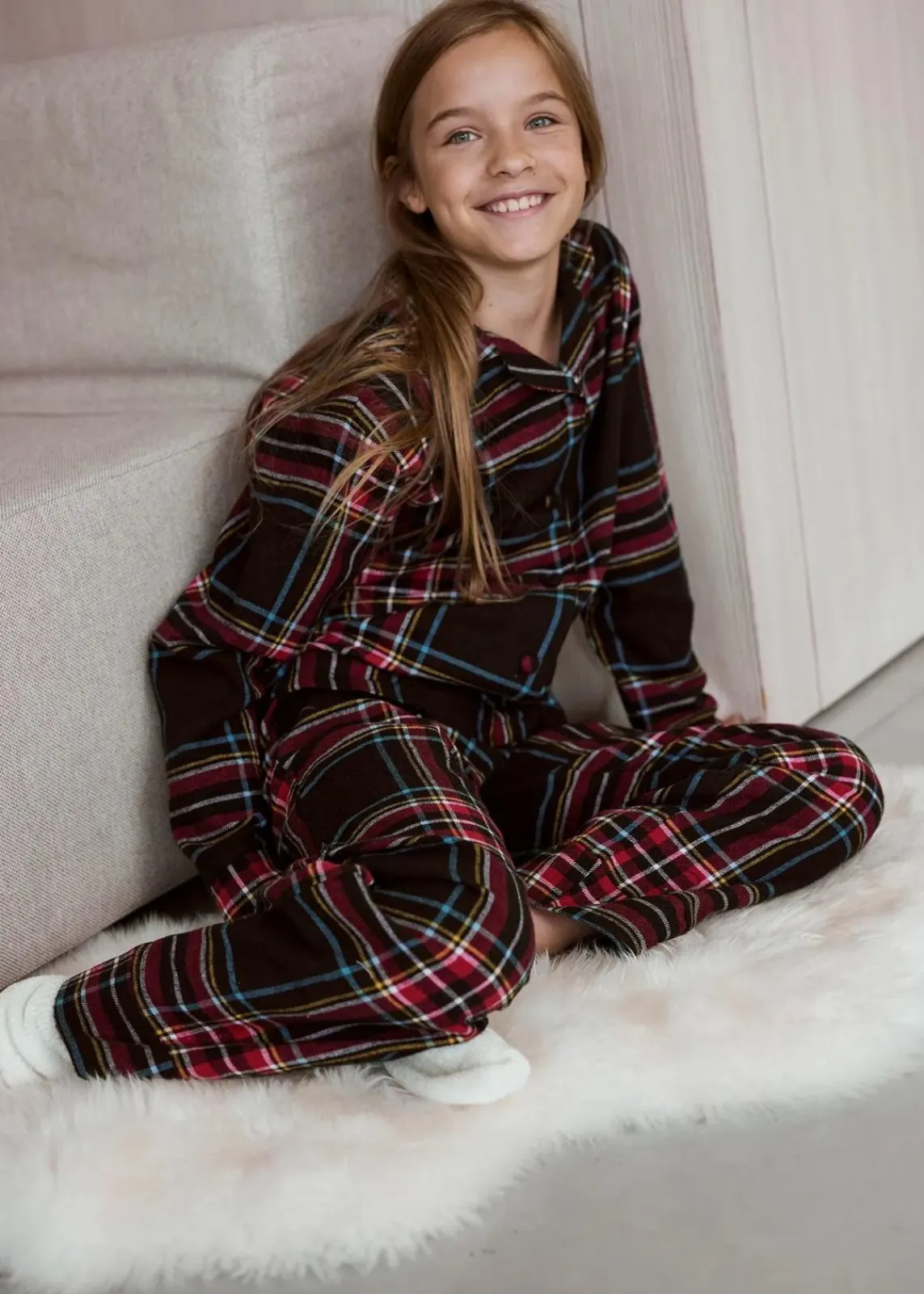 Kinder Pyjama aus weichem Flanell|bonprix New