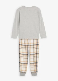 Kinder Pyjama mit Flanellhose (2-tlg. Set)|bonprix Discount