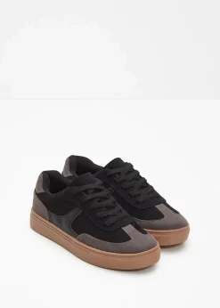 bonprix Jungen·Sneaker|Mädchen·Sneaker|Kinder Sneaker schwarz/grau