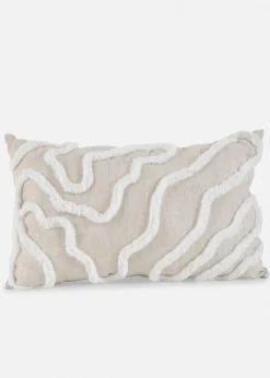 bonprix Kissen & Tagesdecken|Kissenbezüge|Kissen mit Struktur creme