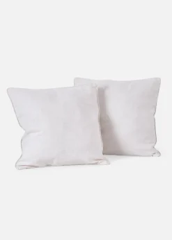 bonprix Kissenbezüge|Kissenbezüge|Kissenbezug inkl.Füllung mit Struktur (2er Pack) creme