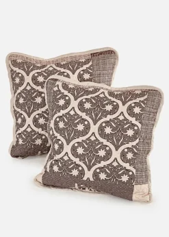 Kissenbezug mit Patchwork Druck (2er Pack)|bonprix Clearance