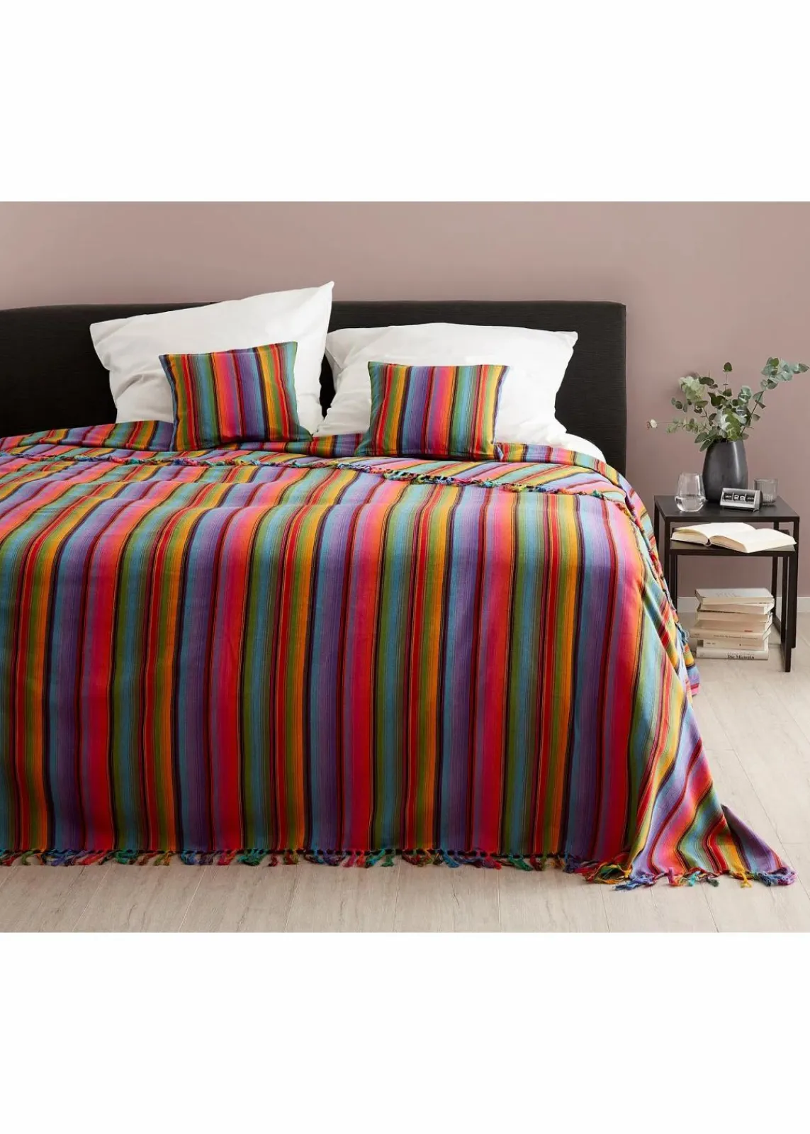 Kissenbezug mit Streifen (2er Pack)|bonprix Clearance