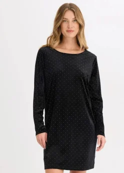 bonprix Bekleidung·Pullover & Strickjacken|Kleider|Kleid schwarz