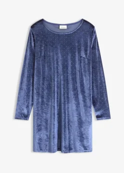 bonprix Kleider|Bekleidung·Pullover & Strickjacken|Kleid dunkelblau